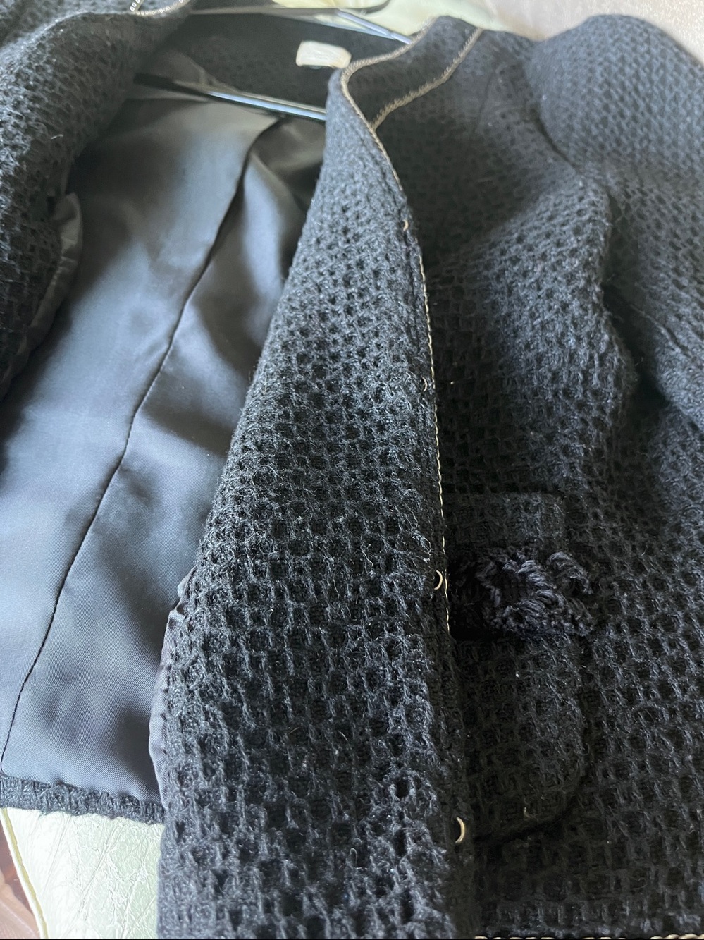 Lauren Conrad black sequined Jacket - Picture 5 of 7